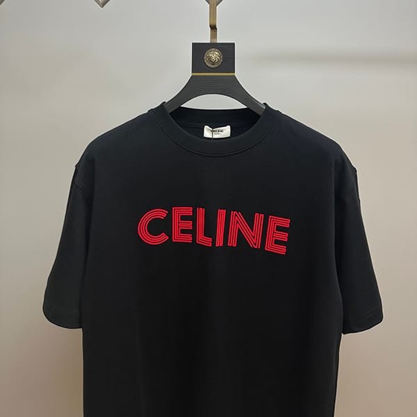 【使い勝手抜群】セリーヌ コットン ルーズ Tシャツ スーパーコピー 2色 Cel11051
